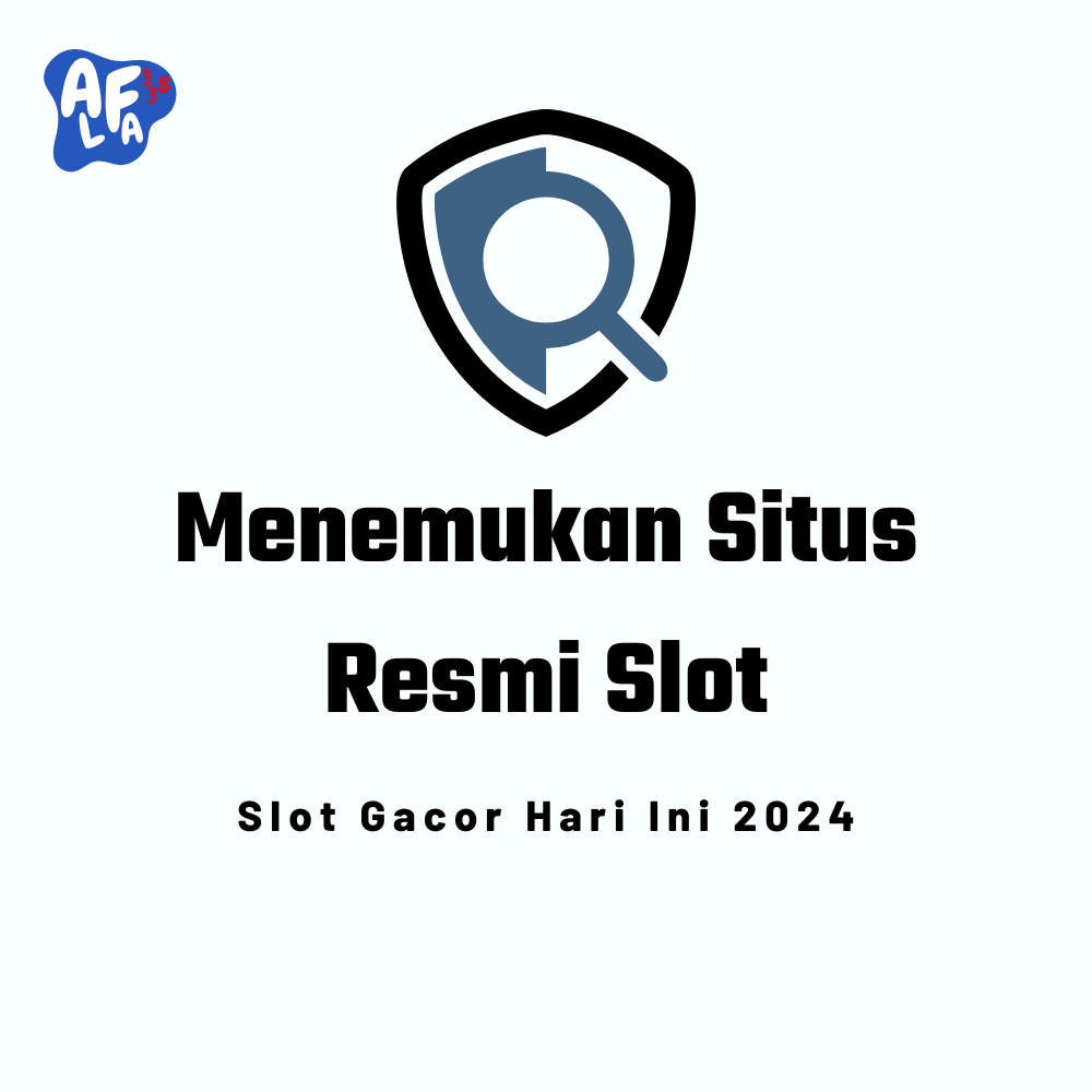 Menemukan Situs Resmi Slot Alfa338